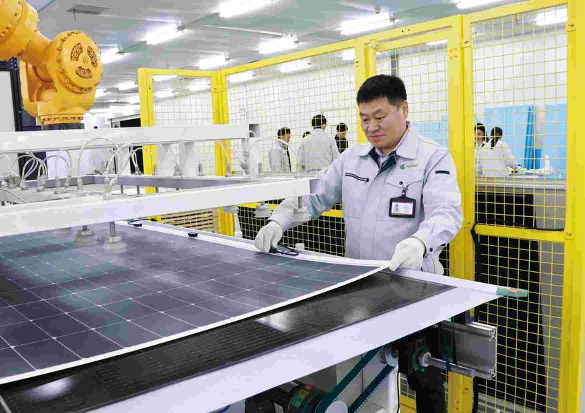Jiangsu X-solar Green Building Technology Co., Ltd. lini produksi pabrikan
