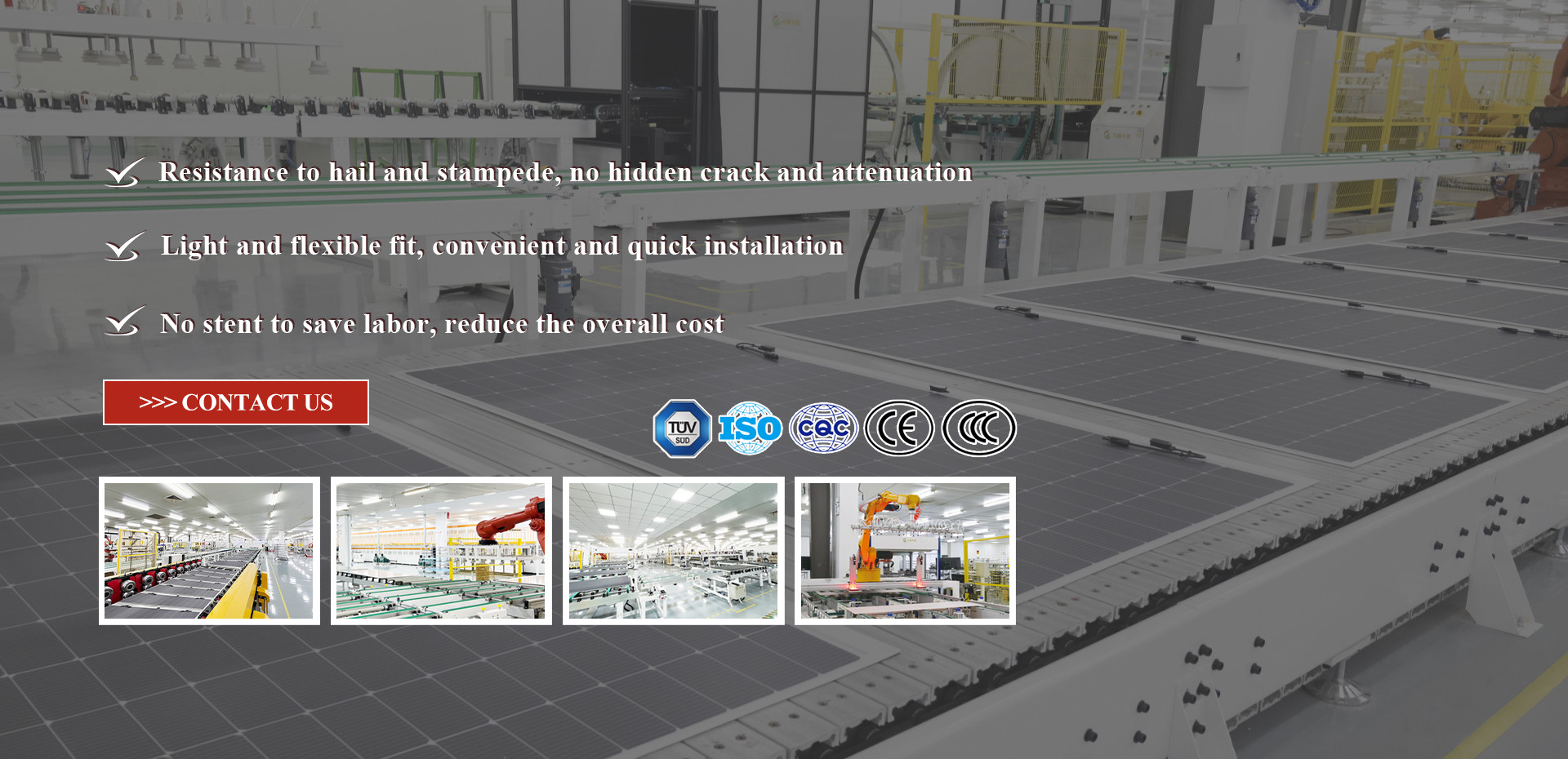 kualitas Panel Surya BIPV pabrik
