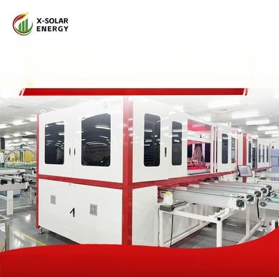 Tiga Dalam Satu Fleksibel Panel Surya Produksi Line Adjustable String Spacing 2mm - 6mm