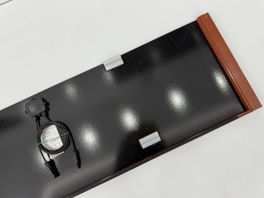 Max Fuse Current 25A BIPV Roof Tiles Custom Solar Panel Roof Mounting System Untuk Rumah