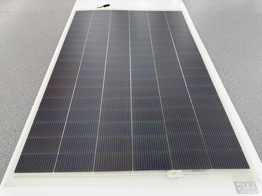 Fleksibel 450W Panel Surya Ultra Light, Soft Monocrystalline PV Module untuk Tempat Photovoltaic
