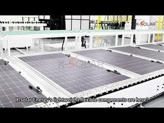 Panel atap energi surya untuk gudang pertanian dengan arus operasi optimal 13.13A