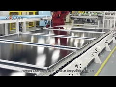 520 Watt BIPV Modul Surya Baja Ringan Bangunan Panel Atap PV Terintegrasi