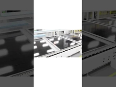 Flat Steel Black BIPV Solar Module Dengan Tegangan Sirkuit Terbuka 48,65V 530W Max Power